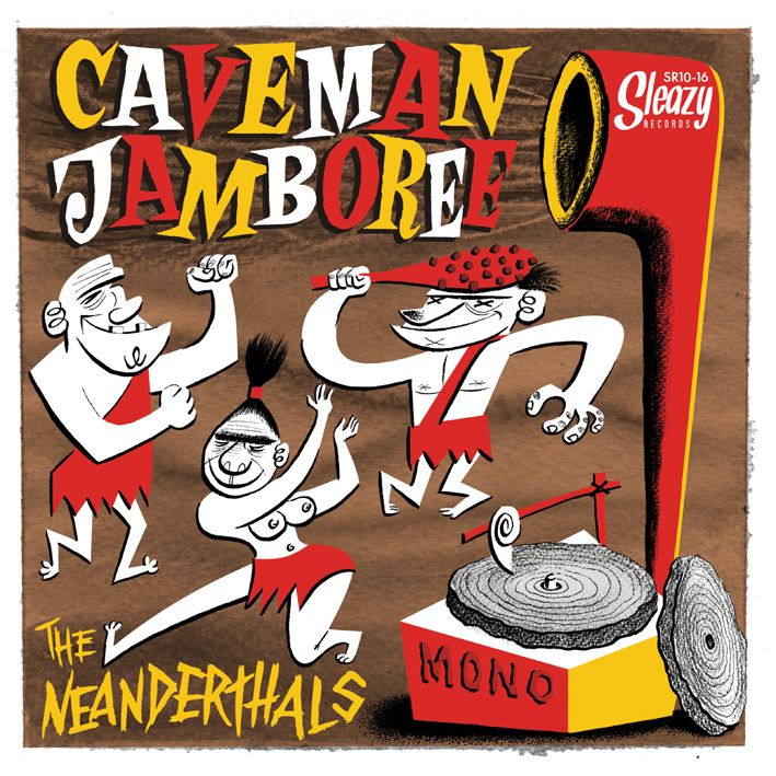 Neanderthals ,The - Caveman Jamboree ( Ltd 10" ) - Klik op de afbeelding om het venster te sluiten